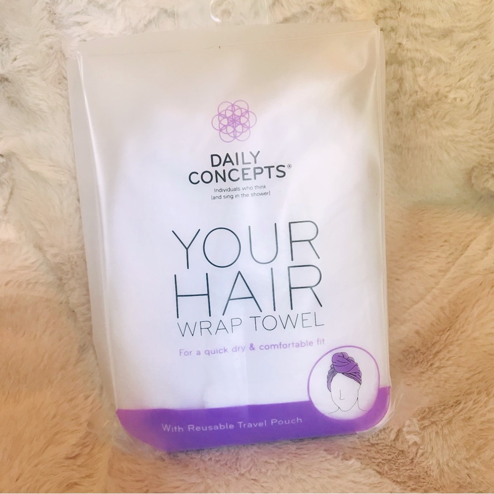 Daily Concepts “Your Hair” wrap towel